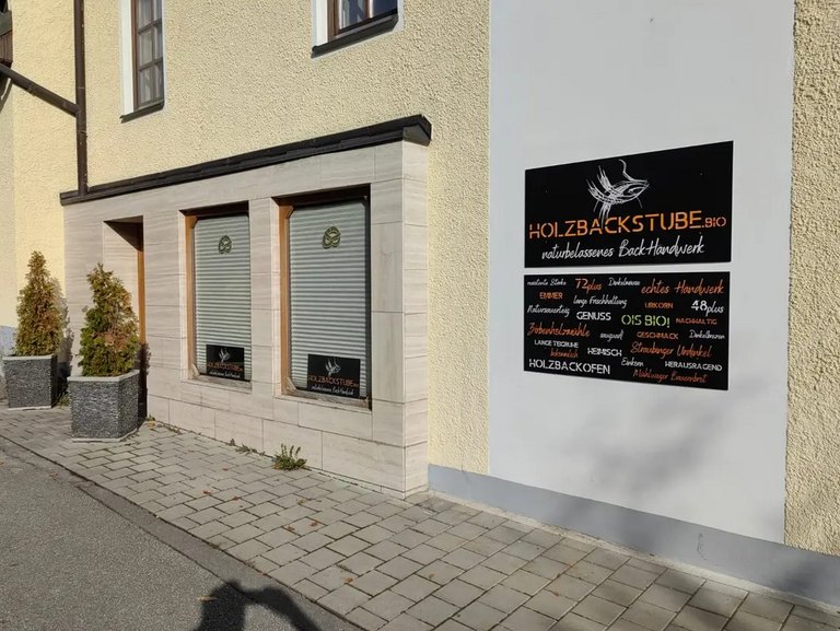 Eingang der Bäckerei