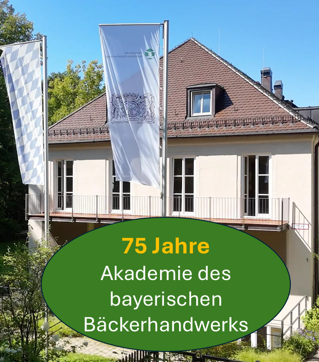 75 Jahre Akademie des bayerischen Bäckerhandwerks